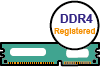Оперативная память  Registered DDR4